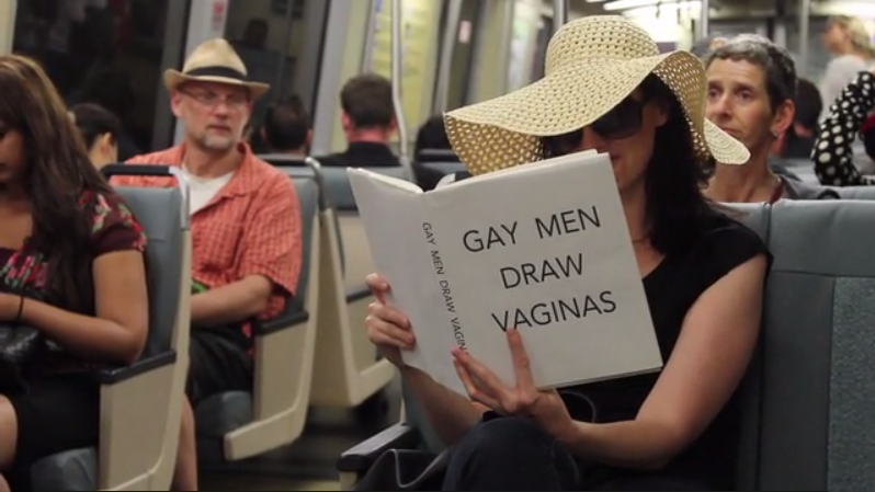 Gay Men Draw Vaginas