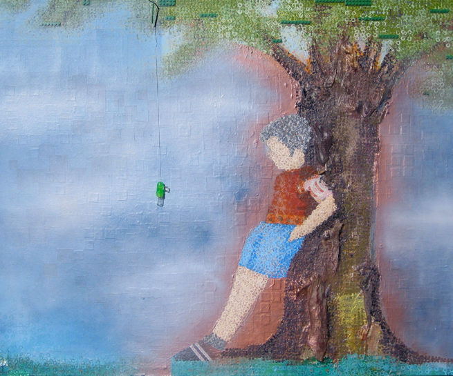 newtons_apple_painting_pixelstud_pixel_stud_lego_art_high