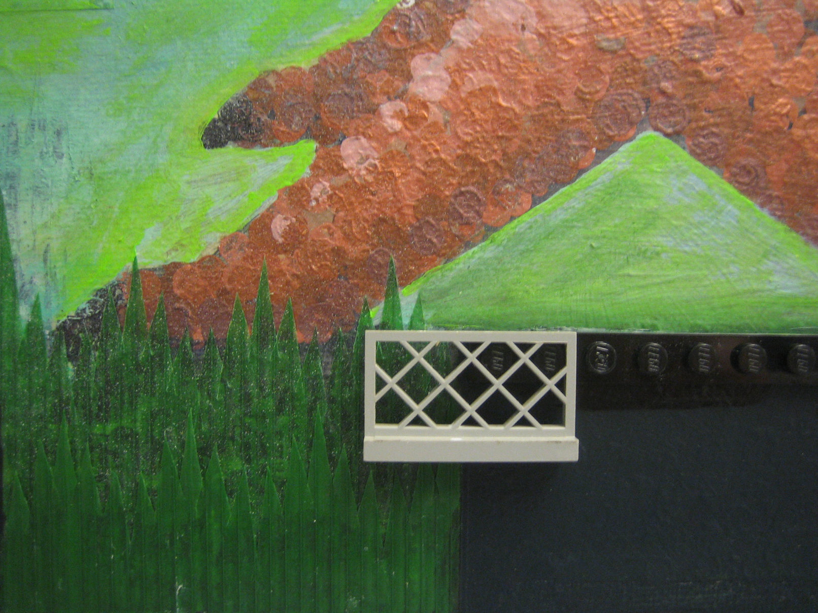 Delusions_of_Grandeur_pigs_fly_painting_pixelstud_pixel_stud_lego_art_fence_detail_high