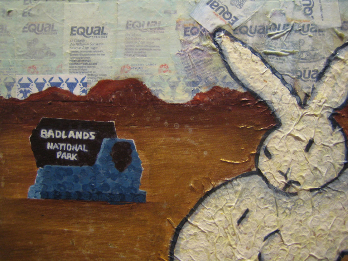 badlands_rabbit_monkey_painting_pixelstud_pixel_stud_lego_art_detail_high